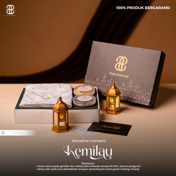 Kemilau Hampers Paket Scraf Ivory