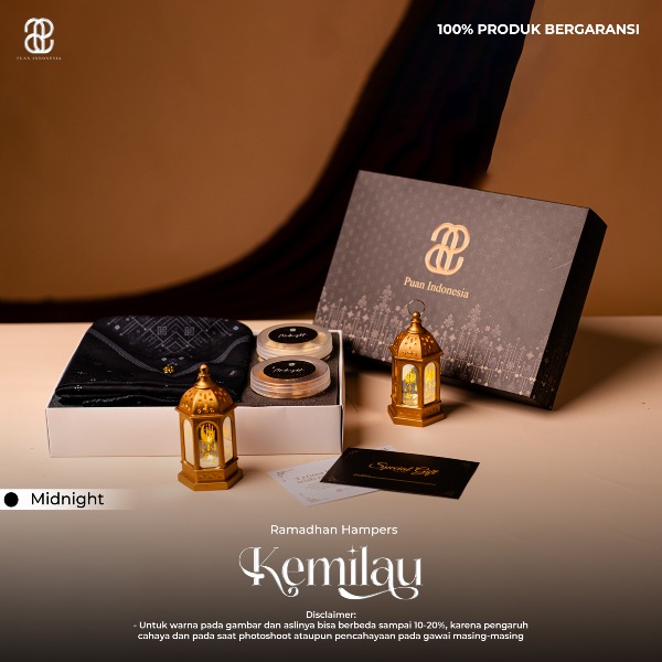 Kemilau Hampers Paket Scraf Midnight